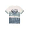 Vans T Shirts Men's Blue Crew Neck Moderate Straight Fit VN00093BJCN