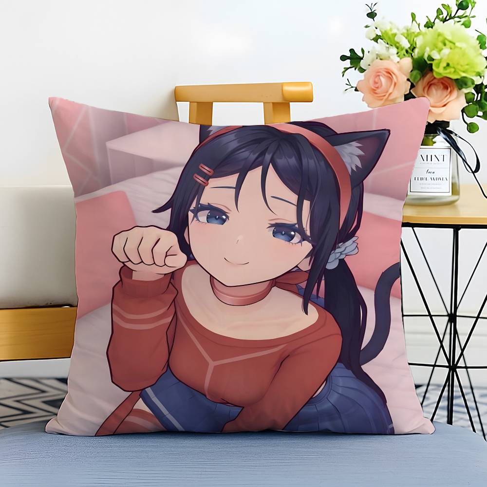 

Abstract Game Girl M-Mita MiSide-MT Pillow Case Printed Brushed Fleece Pillow Baby Skin-Touch Eco-Friendly Dye-Sublimat 12x12Inch