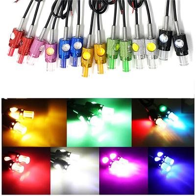 2Pcs Colorful Eagle Eye LED Reverse Backup Driving Strobe Light Signal Lamps Motorcycle Fog Lamp Headlight Daytime Running Light