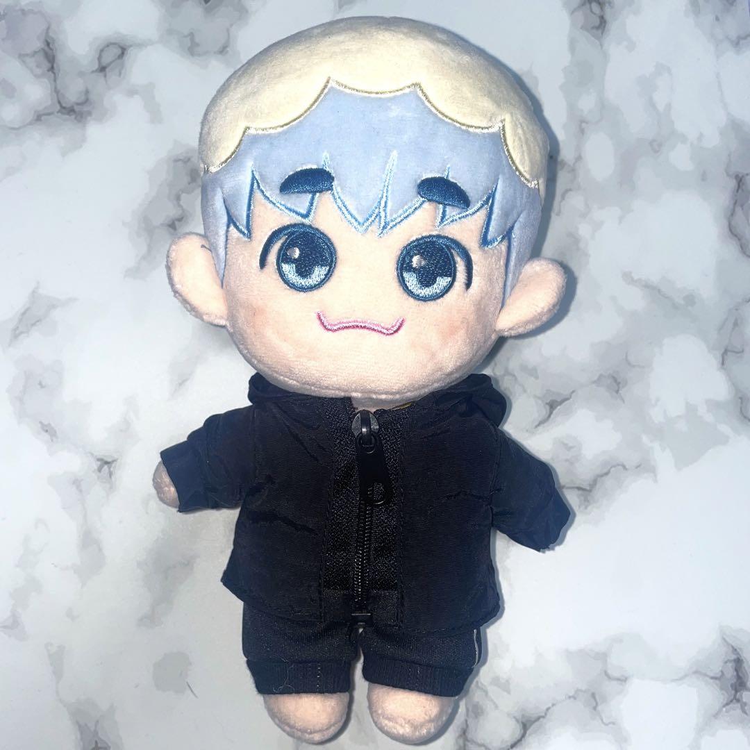 

[USED] Rare MONSTA X Wonho Plush Toy with Outfit, Korea