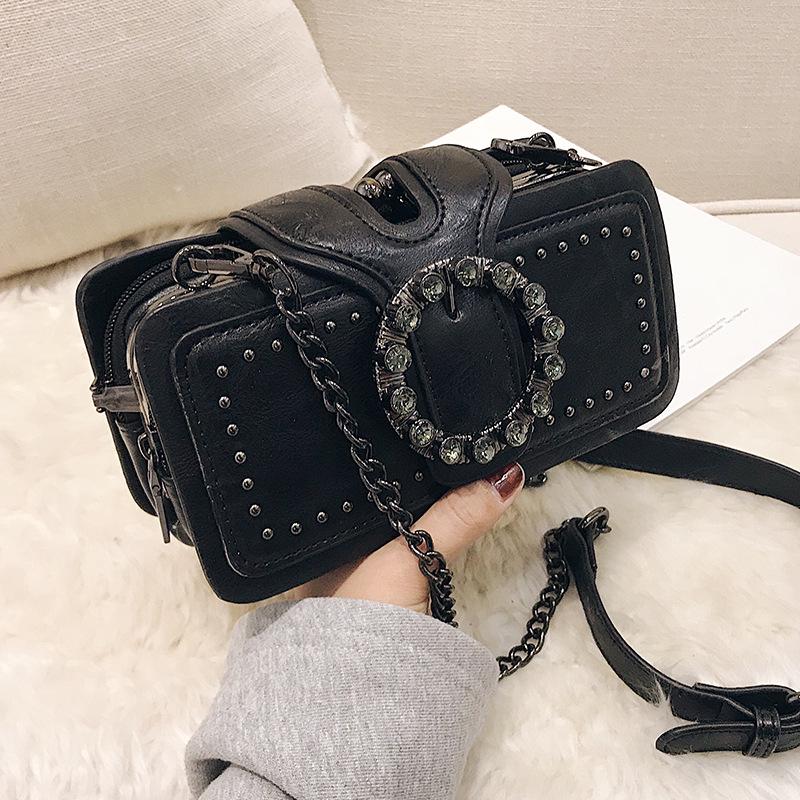2025 Trendy Retro Chain Small Square Crossbody Shoulder Bag for Women