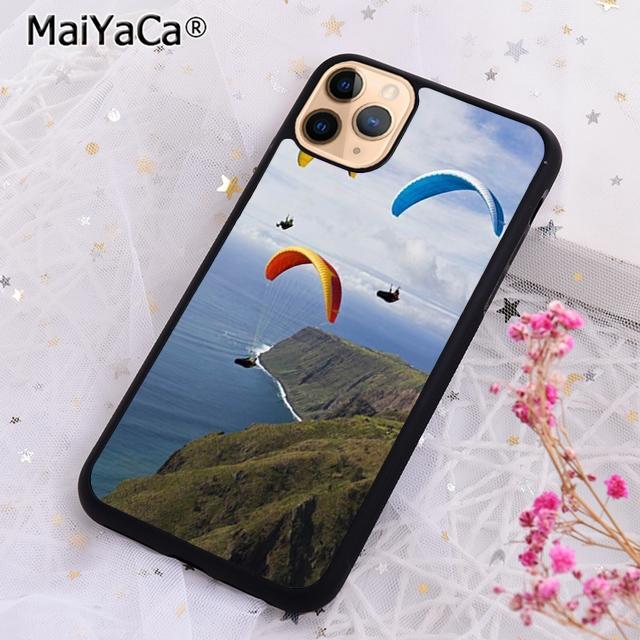 MaiYaCa Paragliding Paraglider Phone Case For iPhone 17 Air 16 pro max 15 14 plus 12 13 Shell Cover coque