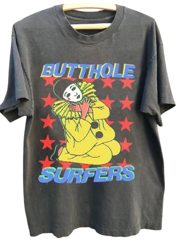 Vintage Style Butthole Surfers Amsterdamned Tee Shirt 4XL