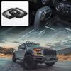 Car Gear Shift Knob Cover Trim Ring Frame Sticker for Ford F150 2015-2019 Xmas