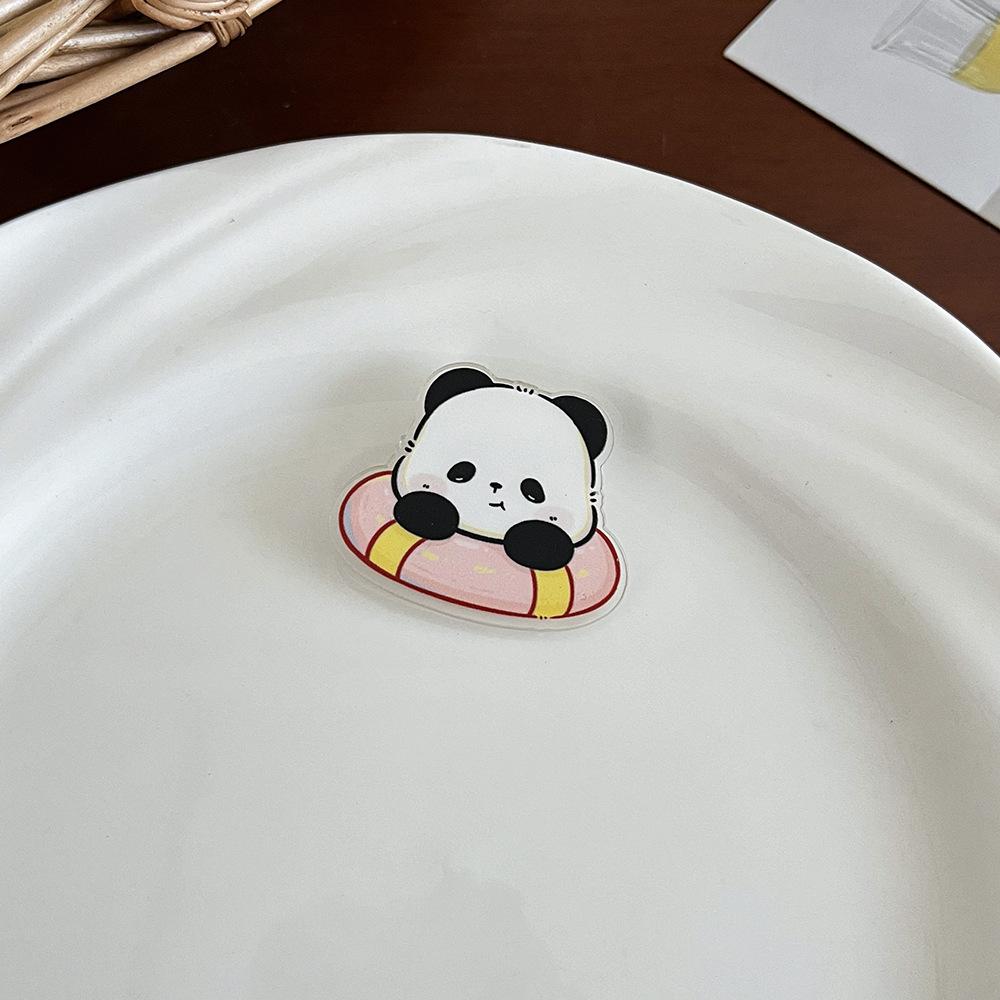 Ladies Chinese Style Panda Brooch Cute Cartoon Pin Accessory