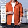 MIIOW Men's Hooded Ice-Feel Sun Protection Jacket