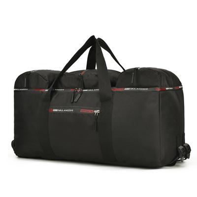 Gepäcktasche mit großer Kapazität, wasserdichte Outdoor-Langstrecken-Tragetasche, Reisetasche, karierte Verpackung, Kleidung, Reisetasche