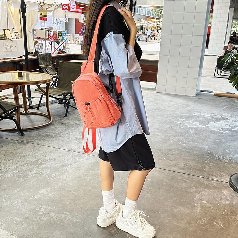 Japanese-style Lightweight Crossbody Bag, Versatile Casual Small Bag, Chest Bag, Mobile Phone Single-shoulder Bag