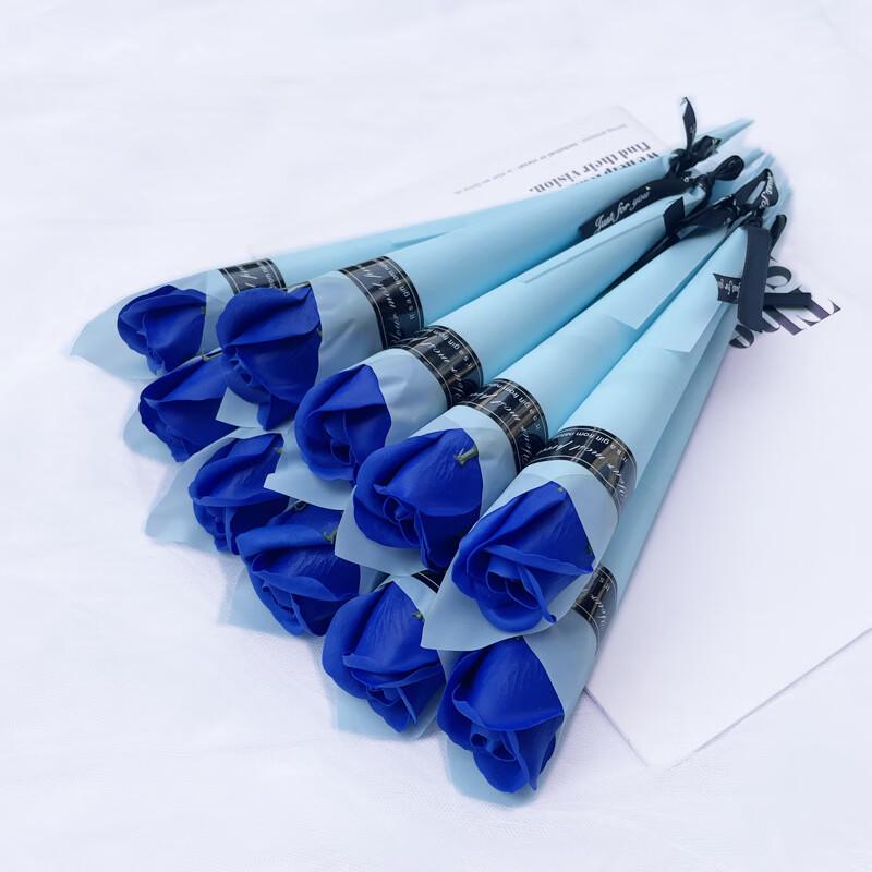 Rose Scented Soap Flowers (10-Pack)