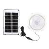 Solar Ceiling Light IP67 Water Proof High Brightness Remote Control 3 Colors LED Solar Shed Light for Indoor Outdoor