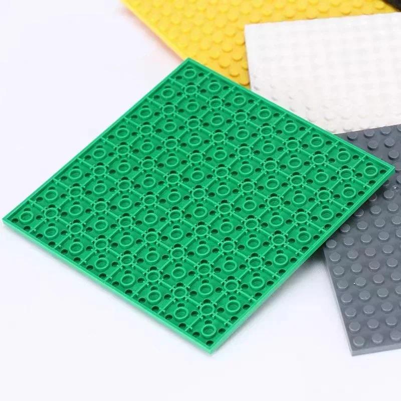 Double Sided 32X32 Dots Baseplate For Construction Brick 16X16 City Timeless Block Plates Diy Plastic Small Block Assembly Part Plaything