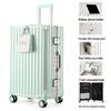 Li Shen Large Capacity Unisex ABS+PC Travel Luggage
