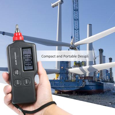 Tragbares digitales Vibrationsmessgerät mit LCD-Bildschirm, Vibrationsanalysator-Tester