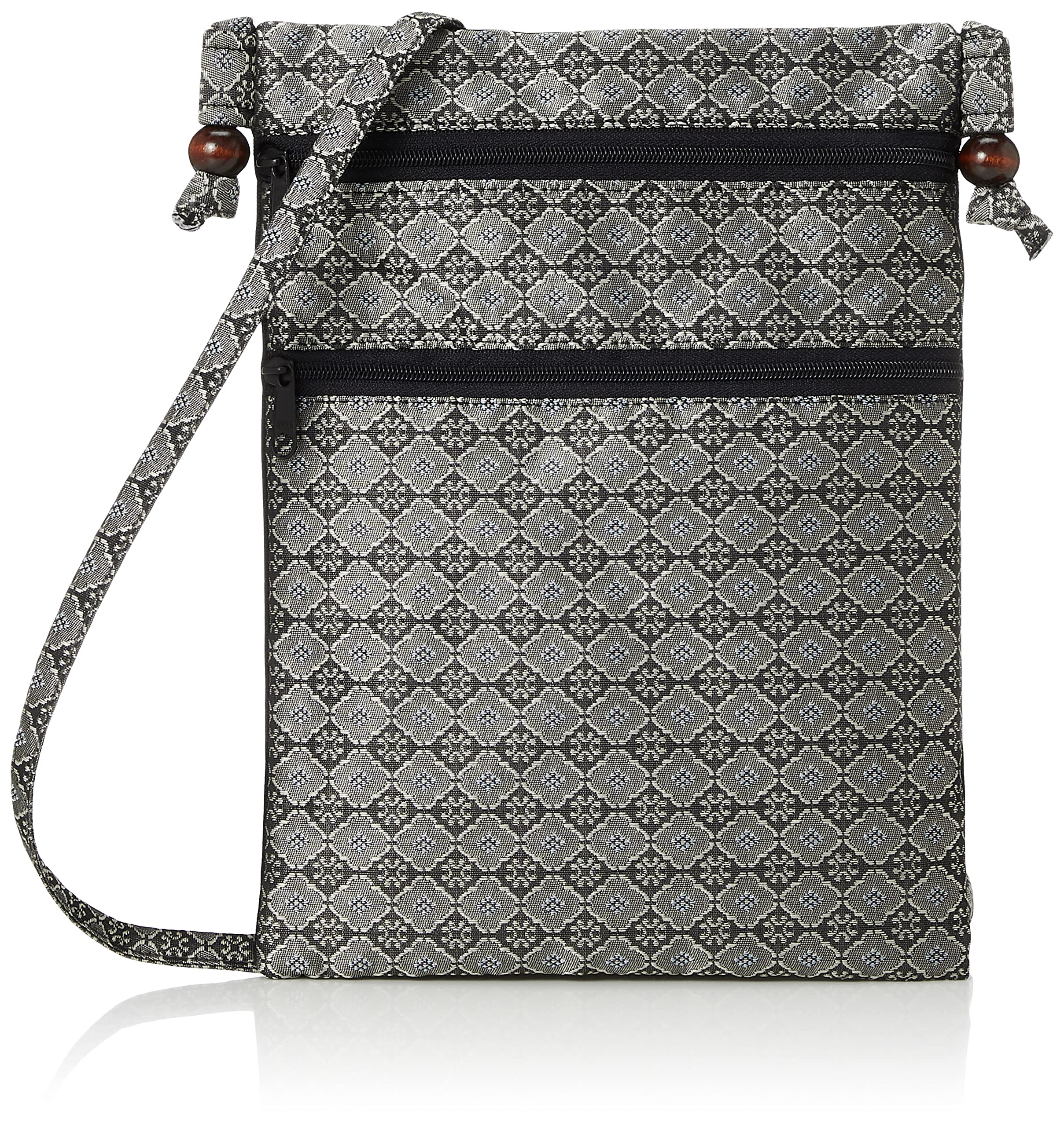 

Uni Made in Japanese Style Jacquard Gray [Wakomono Komonkobo] (0434) Seni, Japan, Sacoche/Goshuincho Pouch, сірий колір