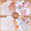 Cartoon Capybara Ten Color Ball Pen Ballpoint Pen Multicolored Pens Colorful Refill Multifunction 10 Colors In One Writing