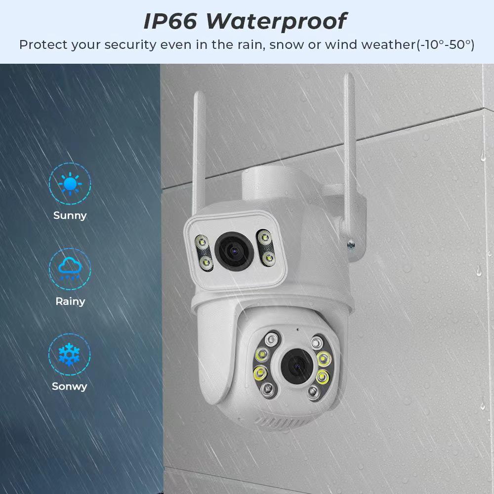 Icsee Wireless HD Color Night Vision Outdoor Surveillance Camera