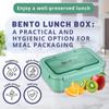 Bento Boxes for Adults 1100 ML Bento Lunch Box For Kids Childrens With Spoon Fork Durable BPA-Free Food-Safe Materials