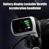 Electric Throttle Handle - Scooter Twist Grip, Motorcycle Speed Control | ABS Rubber Metal