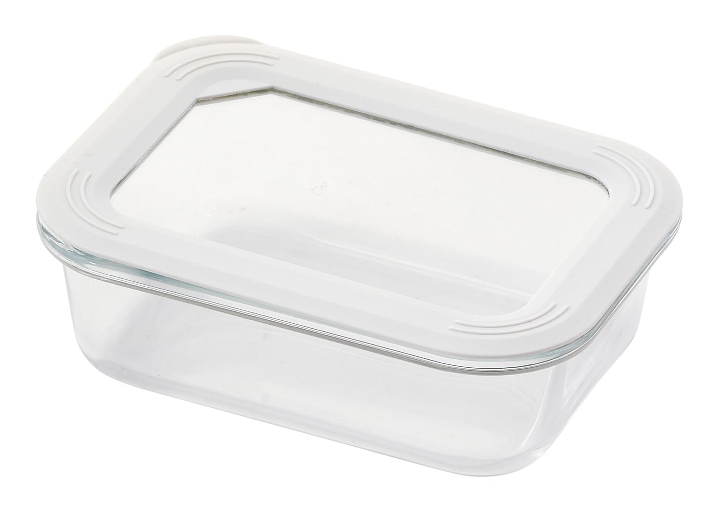 Pearl Metal Storage Container, Easy-to-Clear, Heat-Resistant Glass, 550ml, HC-531