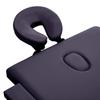Table de massage pliable 2 zones Bois Violet