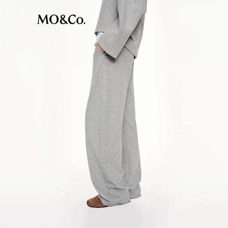 MO&Co. Women's Lightweight Warm High-Waist Casual Pants