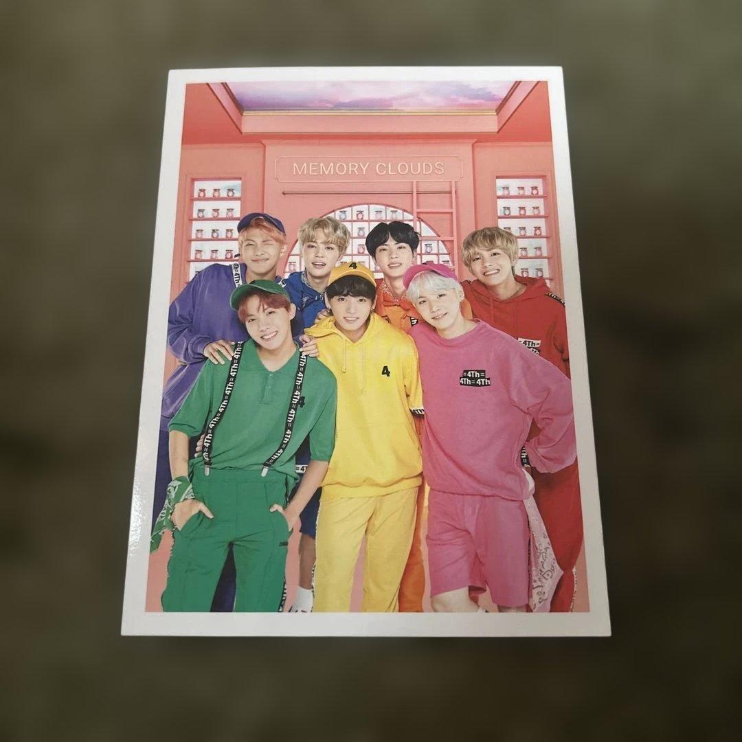 [Б/У] Открытка BTS HAPPY EVER AFTER