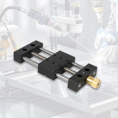 75mm Stroke CNC Linear Stage Motion Actuator Cross Sliding Table Composable Lock Nut Rail
