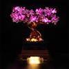 DIY LED-Beleuchtungsset für LEGO Icons 10281 Bonsai-Baum Baustein Spielzeug Dekoration Verstellbare Beleuchtungszubehörteile