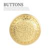 5pcs Metal Button Wool Coat Windbreaker Gold Button Delicate Textured Suit Jacket Sweater Button Accessories