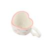 Sweet Ceramic Mugs 250ml Tea Milk Cups Multiple Uses Love Heart Cup  Kitchen
