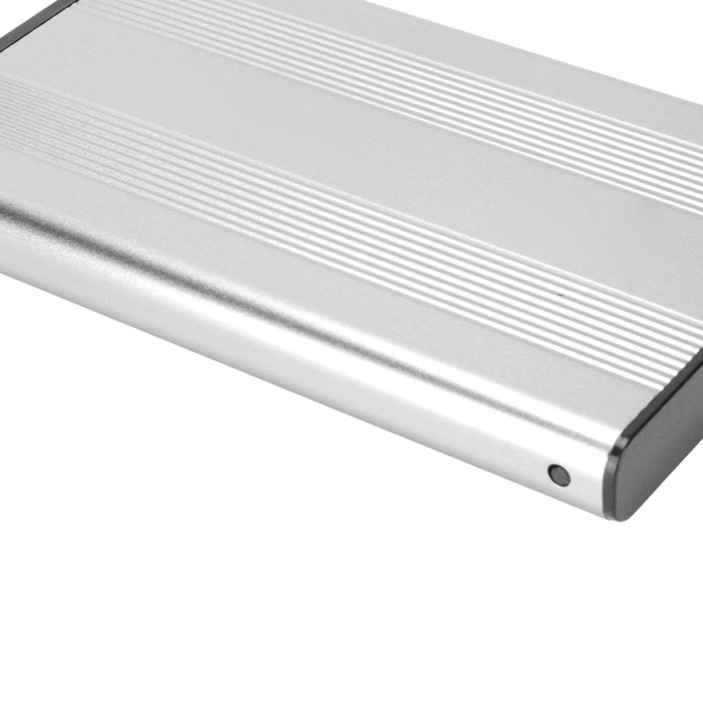 Enclosure 2.5in 5Gbps 2TB Capacity Anti Static Hard Drive Case with USB3.0 Interface for Dows for OS X for (Not Include Hard Disk)