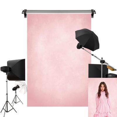 Kate 1.5x2.2m Pink Backdrop, Light Pink, Customizable Photography Background