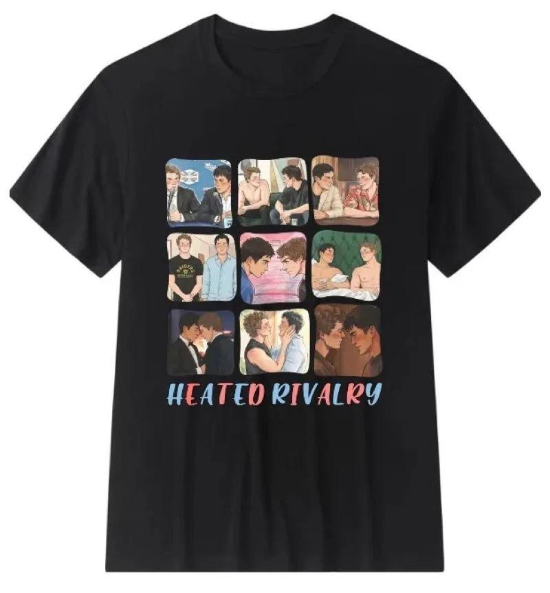 Heated Rivalry Sweet Racing Characters TShirt Hockey Ninegrid Unisex T-Shirt S