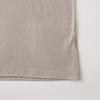 HITOYOSHI Short Sleeve Crew Wool Men's T-Shirt, 9153, Neck/Beige/XL, 100%