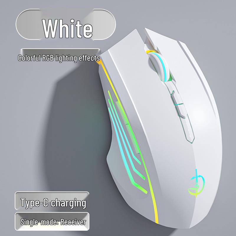 Rechargeable Silent Wireless Bluetooth Gaming Mouse for Desktop and Laptop (Men & Women)