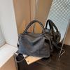 Damska torebka vintage PU torba na ramię codzienna torba tote