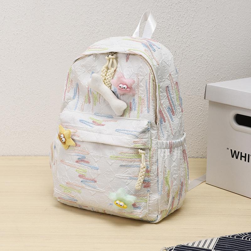 Cute Schoolbag High School Junior High School Girls High Value Niche Design Sense Travel Spring Outing Backpack