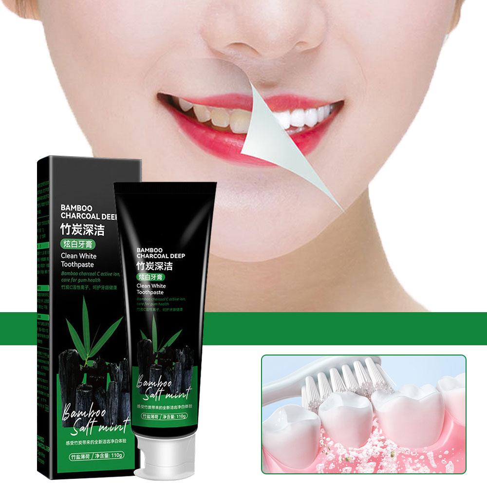 Aktivkohle-Bambuskohle-Zahnpasta 110 g