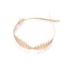 Roman Goddess Leaf Headband: Elegant Bohemian Bridal Headdress