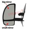 Car Left or Right Hand Side Door Wing Reaview Mirror Glass Heated Replacement for Fiat Ducato Citroen Jumper Boxer 2002-2006