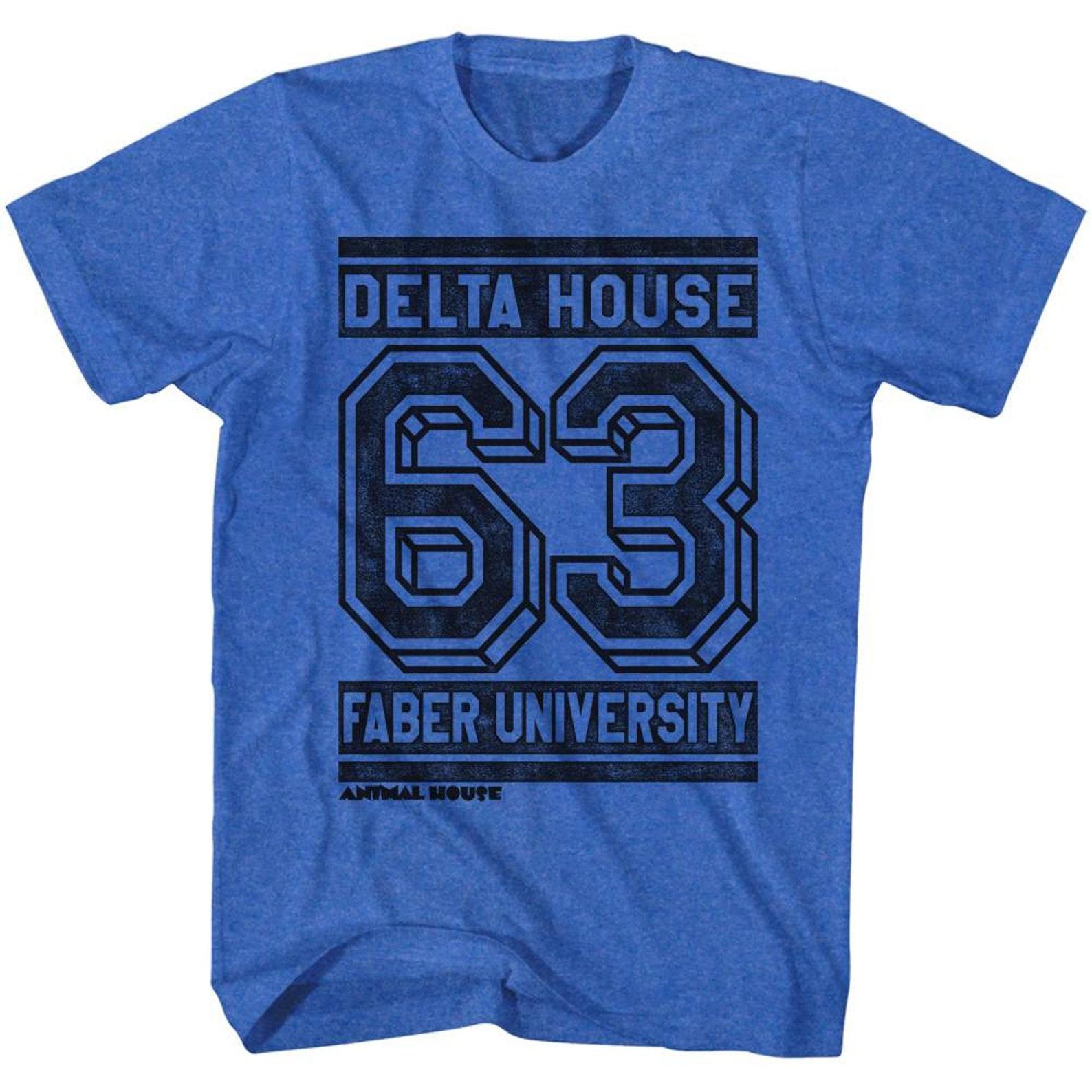 Animal House Street Blue Adult T-Shirt 2XL