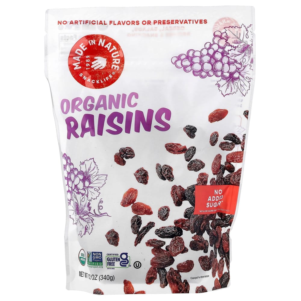 Made in Nature Raisins, 340g (12oz)