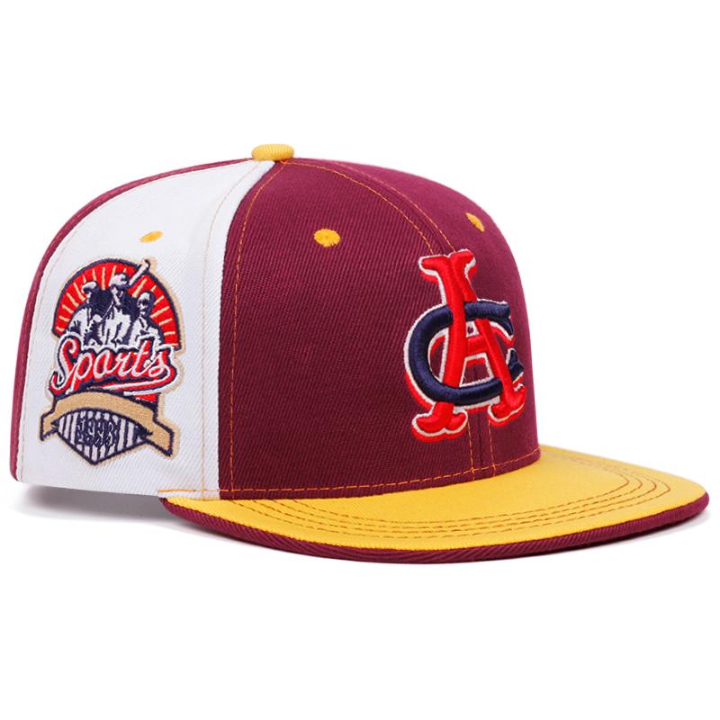 Nova Moda CA Letra Bordado Snapback Boné de Beisebol Unissex Sol Exterior Homem Mulher Chapéu de Beisebol Ajustável