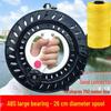 ABS Large Bearing Boat Fishing Hand-Cranked Kite Reel & Spool Winder