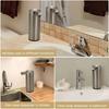 Touchless Automatic Hand Soap Dispenser 304 Stainless Steel Smart Liquid Soap Jar  Shower Gel
