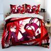 Sexy Girl High School DxD Anime Bedding Set Duvet Cover Bed Set Quilt Cover Pillowcase Comforter king Queen Size Boys Adult