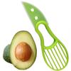 Avocado Peeler 3 In 1 Avocado Slicer Tool Multifunctional Avocado Cutter Corer Fruit Slicer Peeler Plastic Knife Kitchen Tools