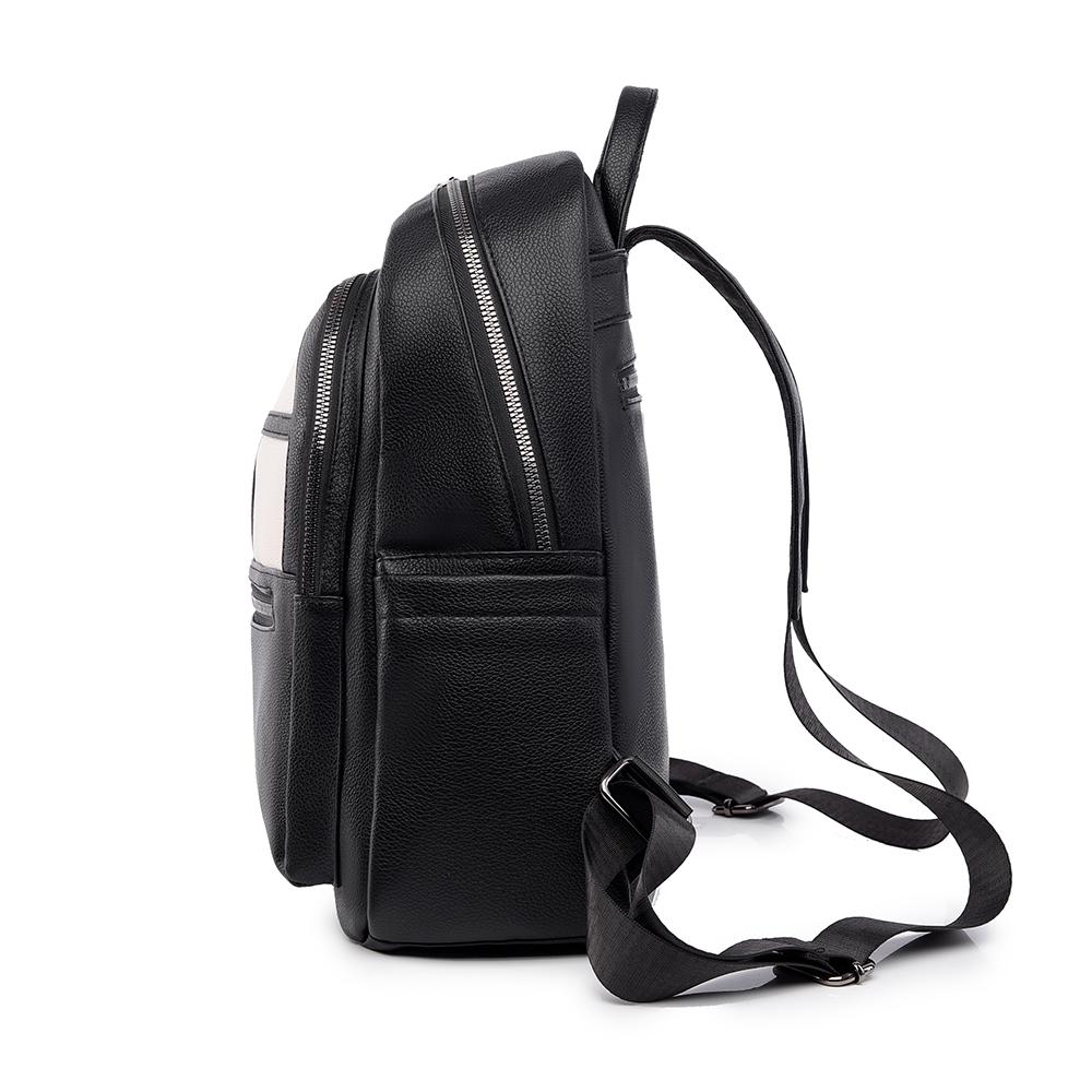 Women's Color Contrast Backpack Large Capacity Student Schoolbag Outdoor Backpack