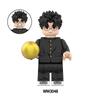 Anime Baustein Figur Tapfere Figur Party Montage Kinderspielzeug 8 Stile Set
