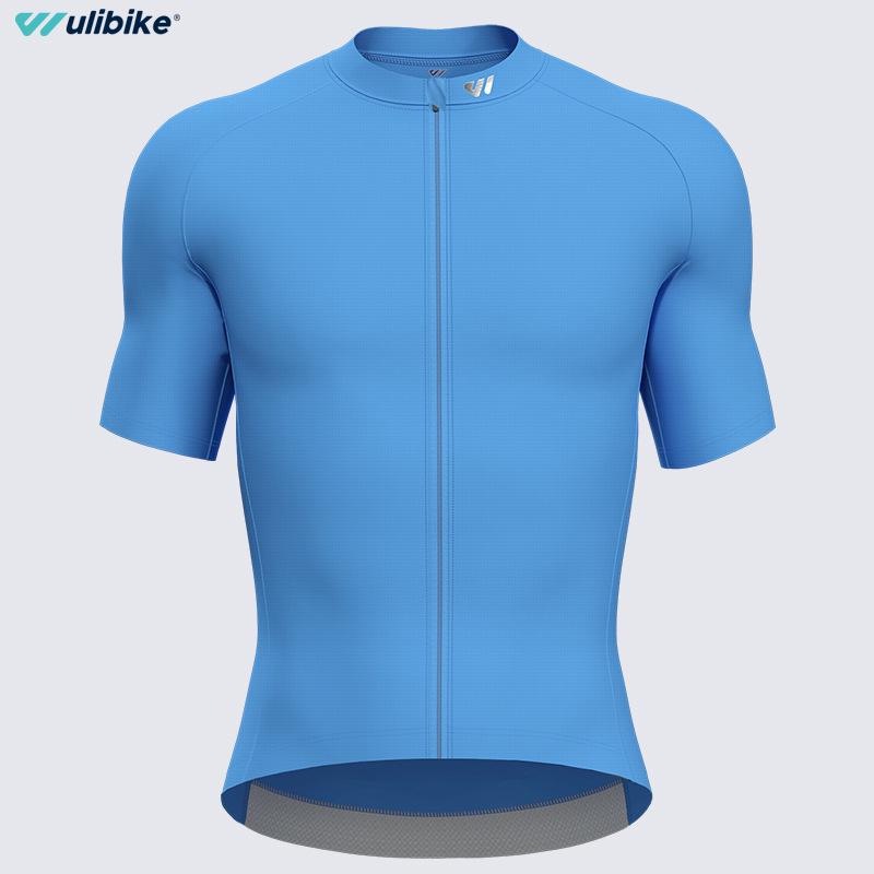

Мужская летняя быстросохнущая велосипедная майка Wulibike - с коротким рукавом, дышащий топ для шоссейного велосипеда XL